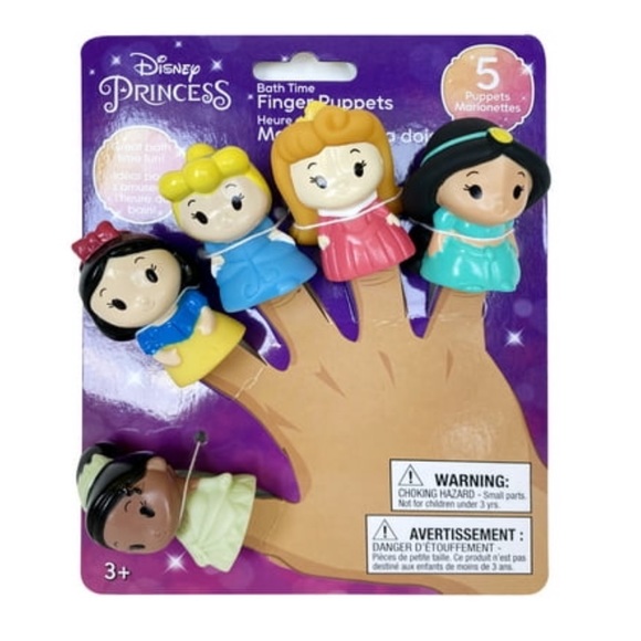 Disney Toys Princess Cinderella Friends Finger Puppets Nwt Poshmark